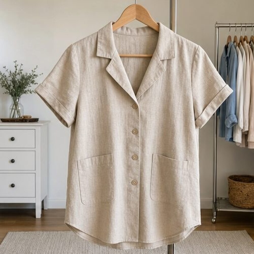 Olive Lace Trim Top